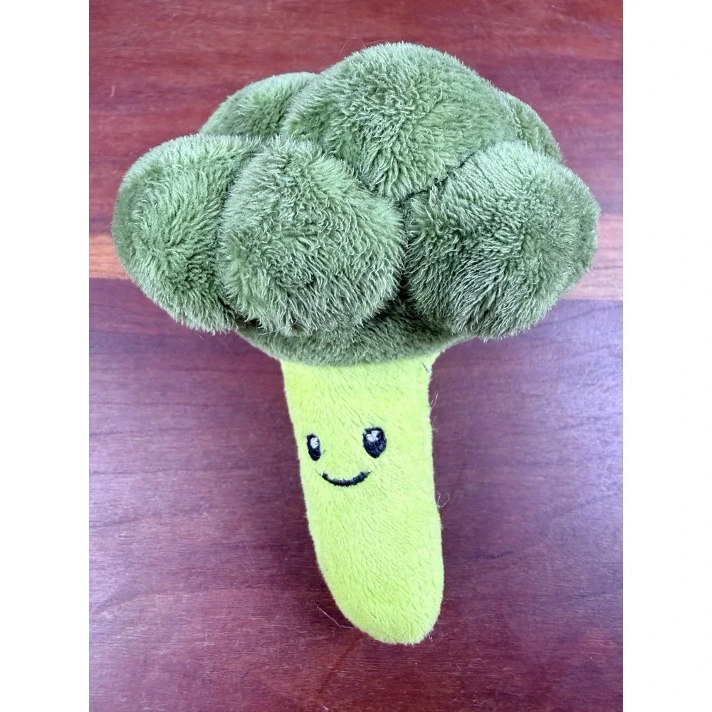 Jellycat Vivacious Vegetable Broccoli Plush Green Veggie 6